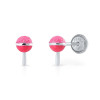 lapetra-lpos0100-zilveren-oorknopjes-met-roze-lolly-van-emaille-4-mm-breed-hoogte-9-mm
