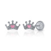 lapetra-lpos0120-zilveren-kinderoorknopjes-met-roze-kroon-en-hartje-8-mm-breed-hoogte-5-mm