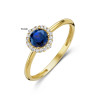 14-karaat-entourage-ring-met-blauwe-zirkonia