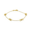14-karaat-gouden-armband-met-glanzende-en-gediamanteerde-rondjes-1-2-mm-breed-lengte-19-cm