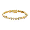 14-karaat-gouden-armband-met-ronde-diamanten-schakels-245-crt-lengte-175-cm