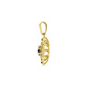 14-karaat-gouden-bloem-hanger-met-zwarte-zirkonia-diameter-14-mm