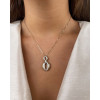 14-karaat-gouden-collier-met-2-brede-ovale-hangers-met-diamanten-032-crt-lengte-45-cm
