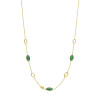 14-karaat-gouden-edelsteen-ketting-met-groene-smaragd-lengte-42-45-cm