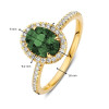 14-karaat-gouden-entourage-ring-met-groene-toermalijn-1-22-crt-en-diamant-0-24-crt-11-mm-breed