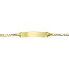 14-karaat-gouden-figaro-plaatarmband-kind