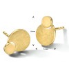 14-karaat-gouden-gescratchte-oorknoppen