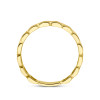 14-karaat-gouden-glanzende-schakelring-met-geometrisch-patroon-4-mm-breed