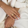 14-karaat-gouden-glanzende-trinity-ring