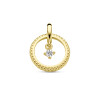 14-karaat-gouden-hanger-bewerkte-cirkel-met-diamant-0-06-crt-13-5-mm-x-17-mm