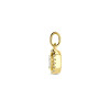 14-karaat-gouden-hanger-emerald-geslepen-diamant-en-halo-0-31-crt-6-5-mm-breed-hoogte-9-5-mm