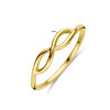 14-karaat-gouden-infinity-ring-met-glanzende-afwerking-4-mm-breed