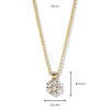 14-karaat-gouden-ketting-met-diamanten-bloem-hanger-lengte-45-cm