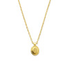 14-karaat-gouden-ketting-met-ovale-geribbelde-hanger-1-mm-breed-lengte-40-43-45-cm