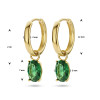 14-karaat-gouden-klapcreolen-met-groene-zirkonia-hanger-diameter-12-mm