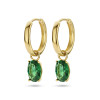 14-karaat-gouden-klapcreolen-met-groene-zirkonia-hanger-diameter-12-mm