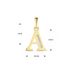 14-karaat-gouden-letter-hanger-met-vijf-zirkonia-s
