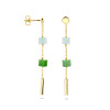 14-karaat-gouden-oorhangers-met-blauwe-en-groene-kwartsiet-kubus-stenen-hoogte-46-mm