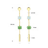 14-karaat-gouden-oorhangers-met-blauwe-en-groene-kwartsiet-kubus-stenen-hoogte-46-mm