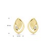 14-karaat-gouden-oorknopjes-met-matte-afwerking-en-diamanten-van-0-03-crt-6-5-mm-x-10-5-mm