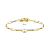 14-karaat-gouden-paperclip-armband-3-mm-lengte-18-cm