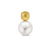 14-karaat-gouden-parelhanger-gescratcht