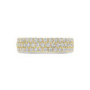 14-karaat-gouden-ring-met-3-rijen-diamanten-1-13-crt-si1-5-5-mm-breed