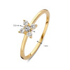 14-karaat-gouden-ring-met-bloem-en-5-diamanten-0-17-crt