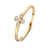 14-karaat-gouden-ring-met-bloem-van-5-diamanten-0-15-crt