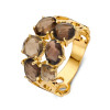 14-karaat-gouden-ring-met-bruine-rookkwarts-stenen-13-mm-breed