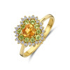 14-karaat-gouden-ring-met-citrien-diamant-0-19-crt-en-peridoot-12-5-mm-breed