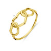 14-karaat-gouden-ring-met-drie-verweven-hartjes