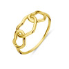 14-karaat-gouden-ring-met-drie-verweven-hartjes
