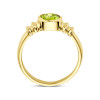 14-karaat-gouden-ring-met-groene-peridoot-en-ribbels-9-mm-breed