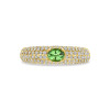 14-karaat-gouden-ring-met-groene-tsavoriet-en-0-65-crt-diamant-5-5-mm-breed