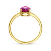 14-karaat-gouden-ring-met-roze-topaas-in-druppelvorm