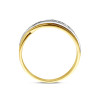 14-karaat-gouden-ring-met-witgouden-diamanten-baan-0-13-crt-4-mm-breed