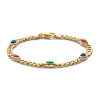14-karaat-gouden-schakelarmband-met-ovale-saffier-robijn-en-smaragd-van-6-mm-lengte-19-cm