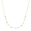 14-karaat-gouden-schakelketting-met-glanzende-bolvormige-elementen-lengte-42-45-cm