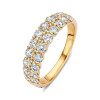 14-karaat-gouden-schakelring-met-3-diamanten-rijen-1-45-crt