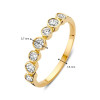 14-karaat-gouden-schakelring-met-7-transparante-zirkonia-s-3-7-mm