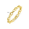 14-karaat-gouden-schakelring-met-gevlochten-patroon-glanzend-3-mm-breed