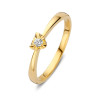 14-karaat-gouden-solitair-ring-met-uniek-hartje-van-4-2-mm-en-diamant-0-05-crt