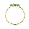 14-karaat-ring-met-drie-groene-smaragd-stenen-0-66-crt