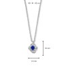 14-karaat-witgouden-ketting-met-bloem-hanger-saffier-en-diamant-lengte-40-42-cm