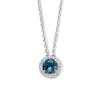 14-karaat-witgouden-ketting-met-ronde-hanger-blauwe-saffier-en-diamanten-lengte-43-45-cm