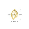 14-karaats-gouden-hanger-met-glanzend-en-scratched-blad-en-0-02-crt-diamant-hoogte-15-5-mm