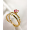 18-karaat-gouden-crossover-ring-met-roze-saffier-en-diamanten-0-19-crt