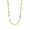 18-karaat-gouden-paperclip-collier-met-een-witgouden-transparante-diamanten-schakel-0-34-crt-lengte-50-cm