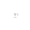 925-zilveren-oor-piercing-driehoek-flatback-met-transparante-zirkonia-4-mm-breed-hoogte-3-5-mm-per-stuk